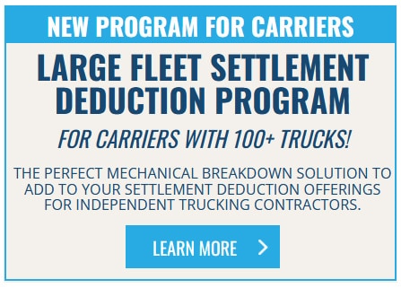 fleet settlement deduction
